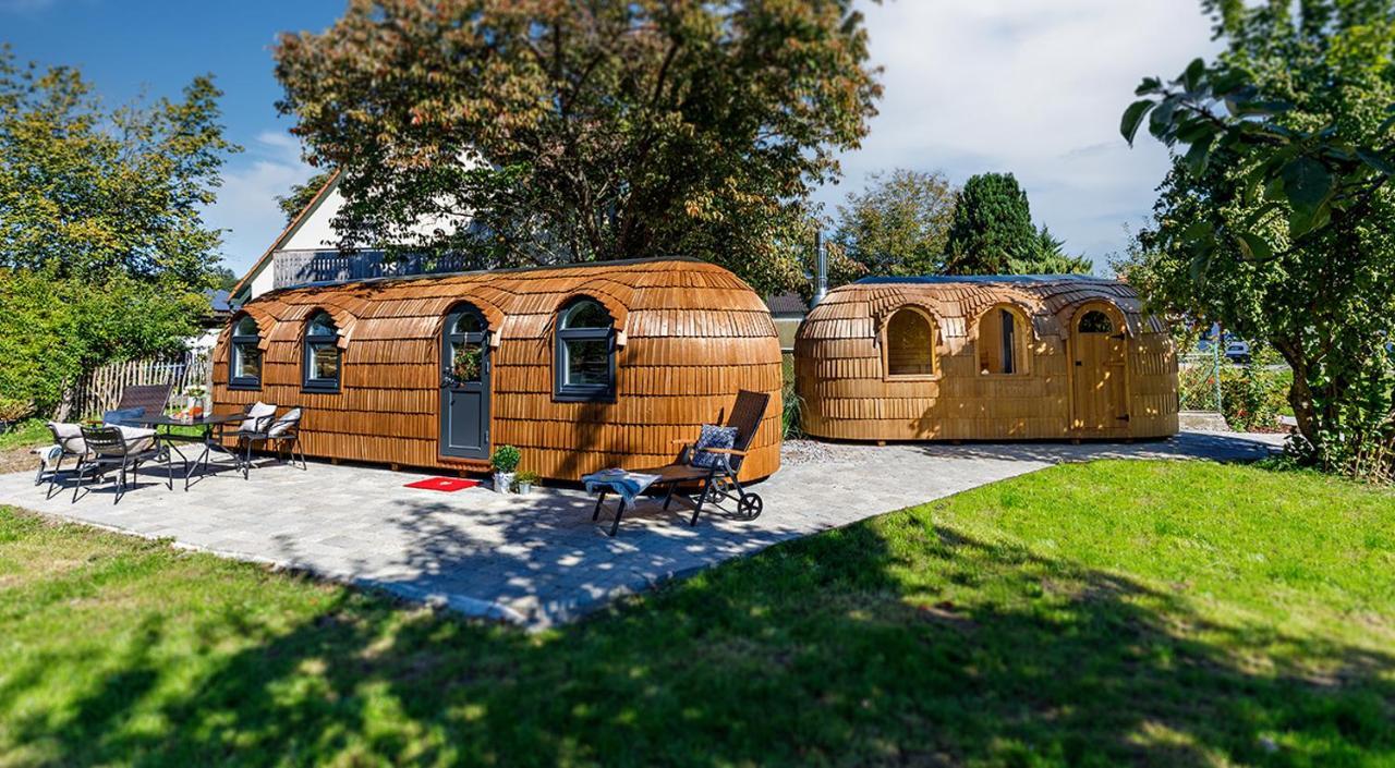 Auszeitgarten - Urlaub Im Tinyhaus Im Herzen Von Oberschwaben Aulendorf Ngoại thất bức ảnh