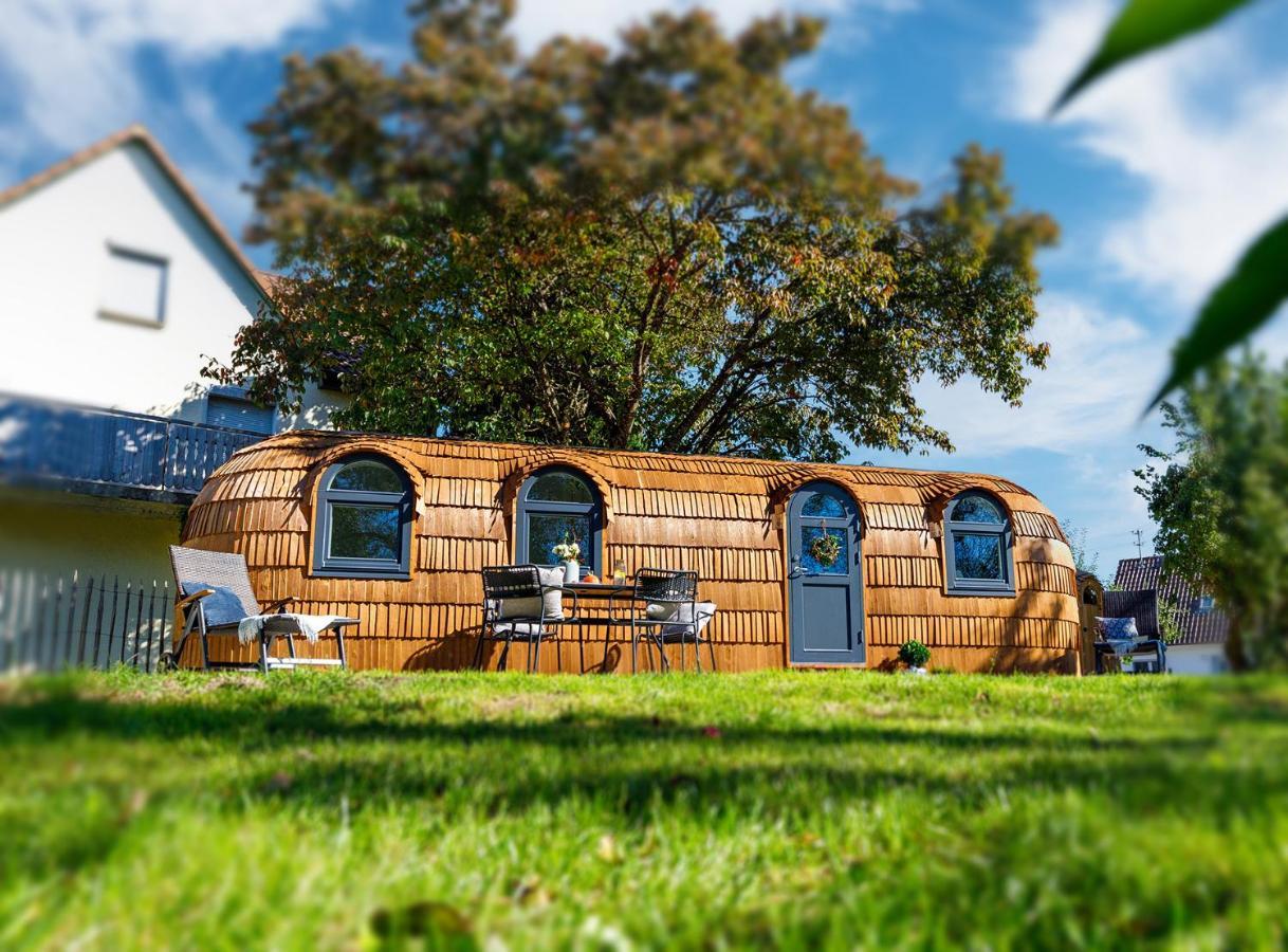 Auszeitgarten - Urlaub Im Tinyhaus Im Herzen Von Oberschwaben Aulendorf Ngoại thất bức ảnh