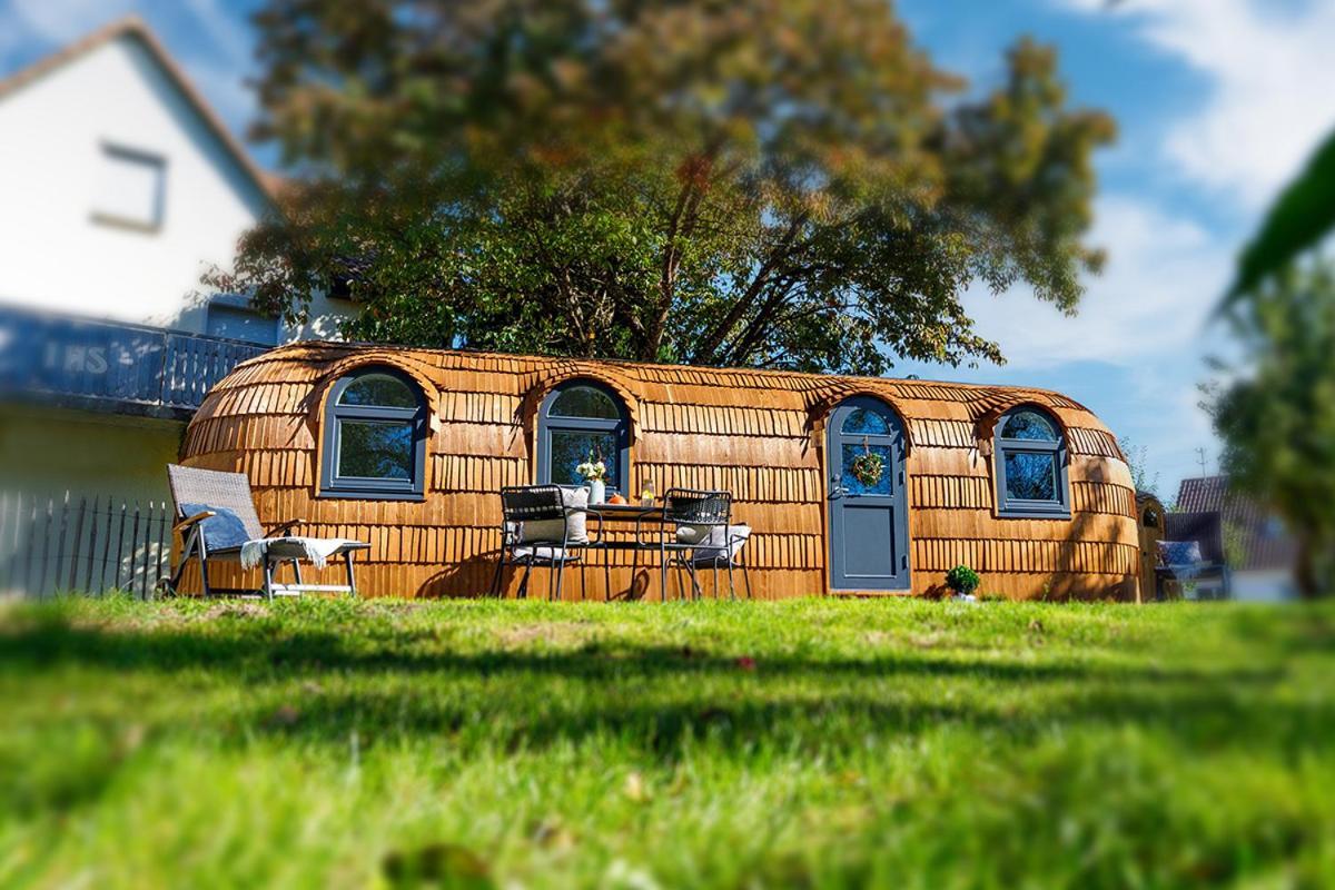 Auszeitgarten - Urlaub Im Tinyhaus Im Herzen Von Oberschwaben Aulendorf Ngoại thất bức ảnh