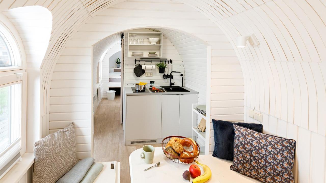 Auszeitgarten - Urlaub Im Tinyhaus Im Herzen Von Oberschwaben Aulendorf Ngoại thất bức ảnh
